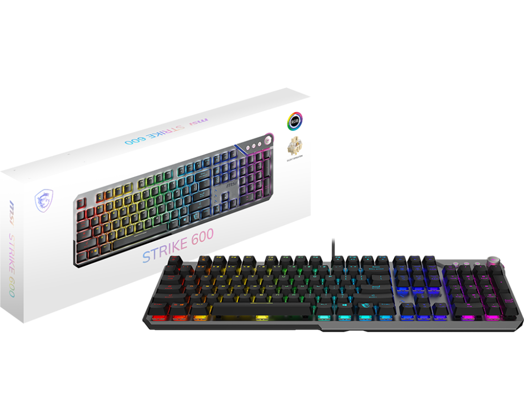 MSI STRIKE 600 Mechanical Gaming Keyboard MSI STRIKE 600 Mechanical Gaming Keyboard